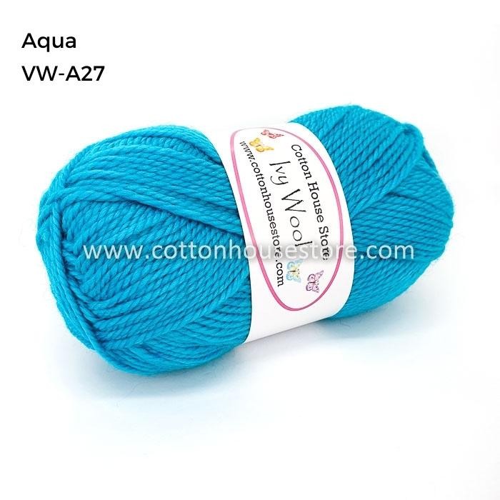 Ivy Wool 100g 3mm Benang Kait Yarn VW