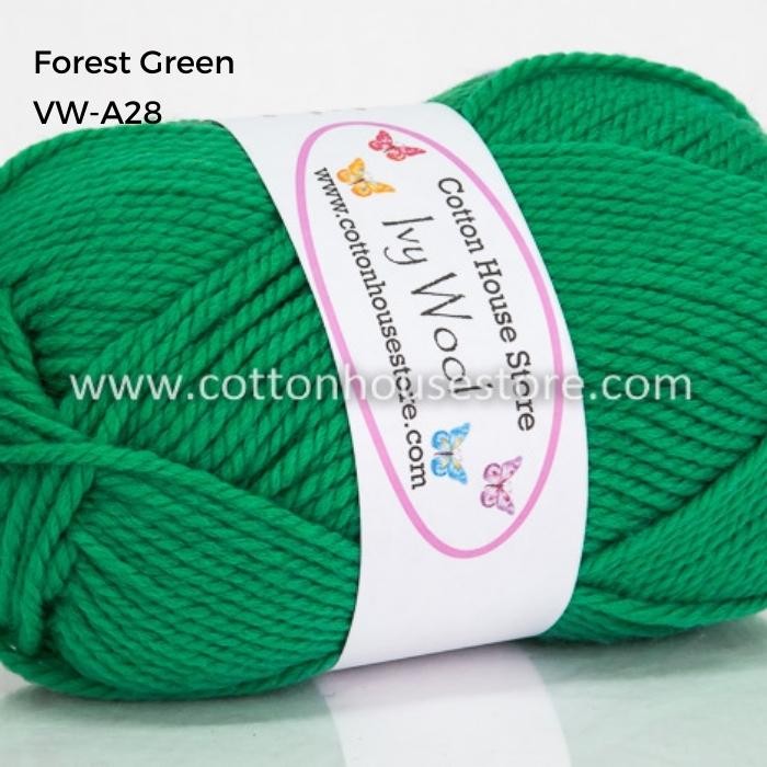 Ivy Wool 100g 3mm Benang Kait Yarn VW