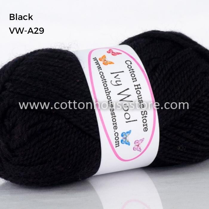 Ivy Wool 100g 3mm Benang Kait Yarn VW