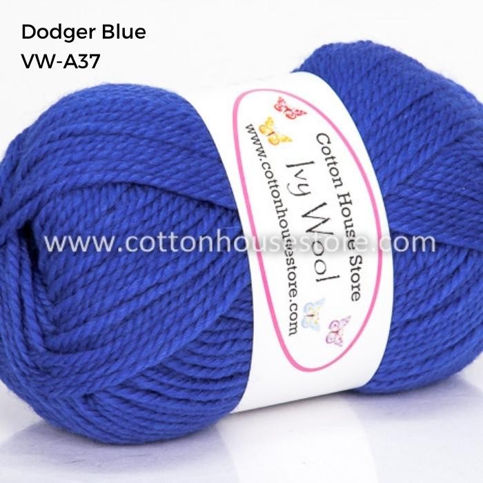 Ivy Wool 100g 3mm Benang Kait Yarn VW