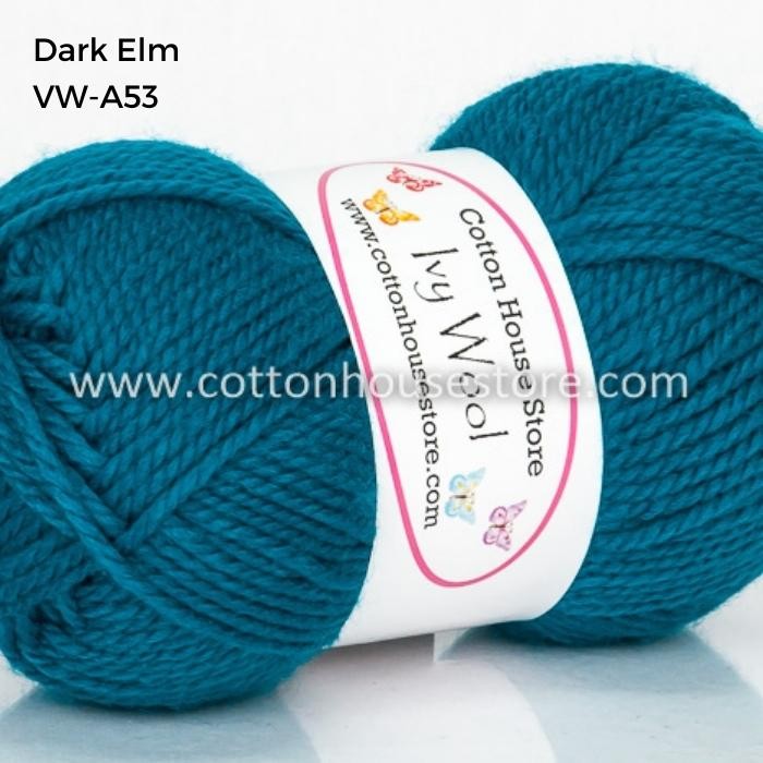 Ivy Wool 100g 3mm Benang Kait Yarn VW