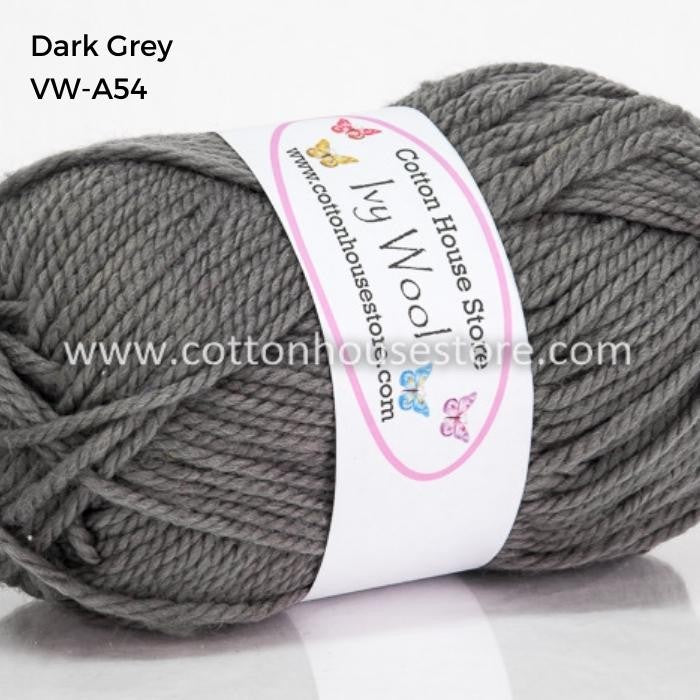 Ivy Wool 100g 3mm Benang Kait Yarn VW