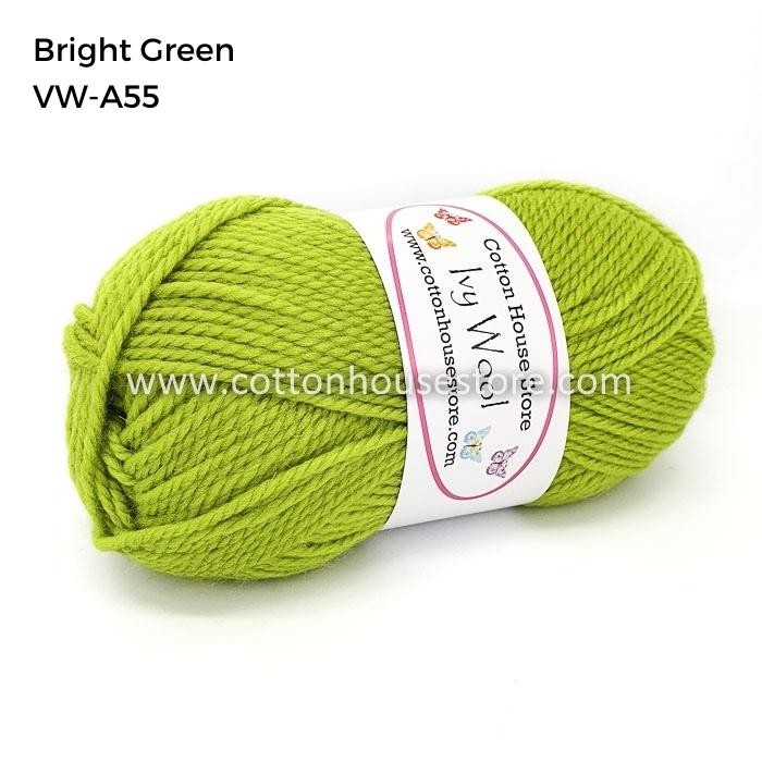 Ivy Wool 100g 3mm Benang Kait Yarn VW