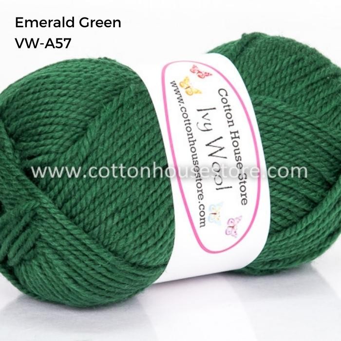 Ivy Wool 100g 3mm Benang Kait Yarn VW