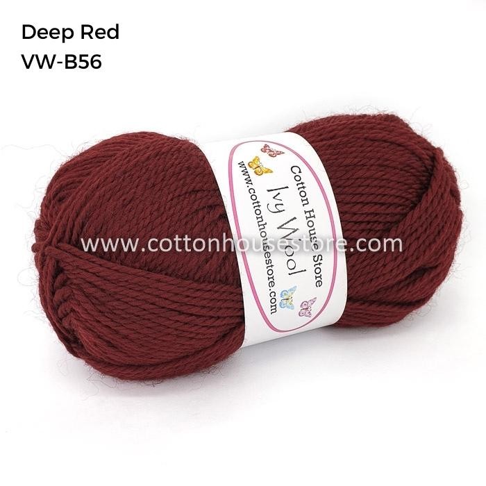 Ivy Wool 100g 3mm Benang Kait Yarn VW