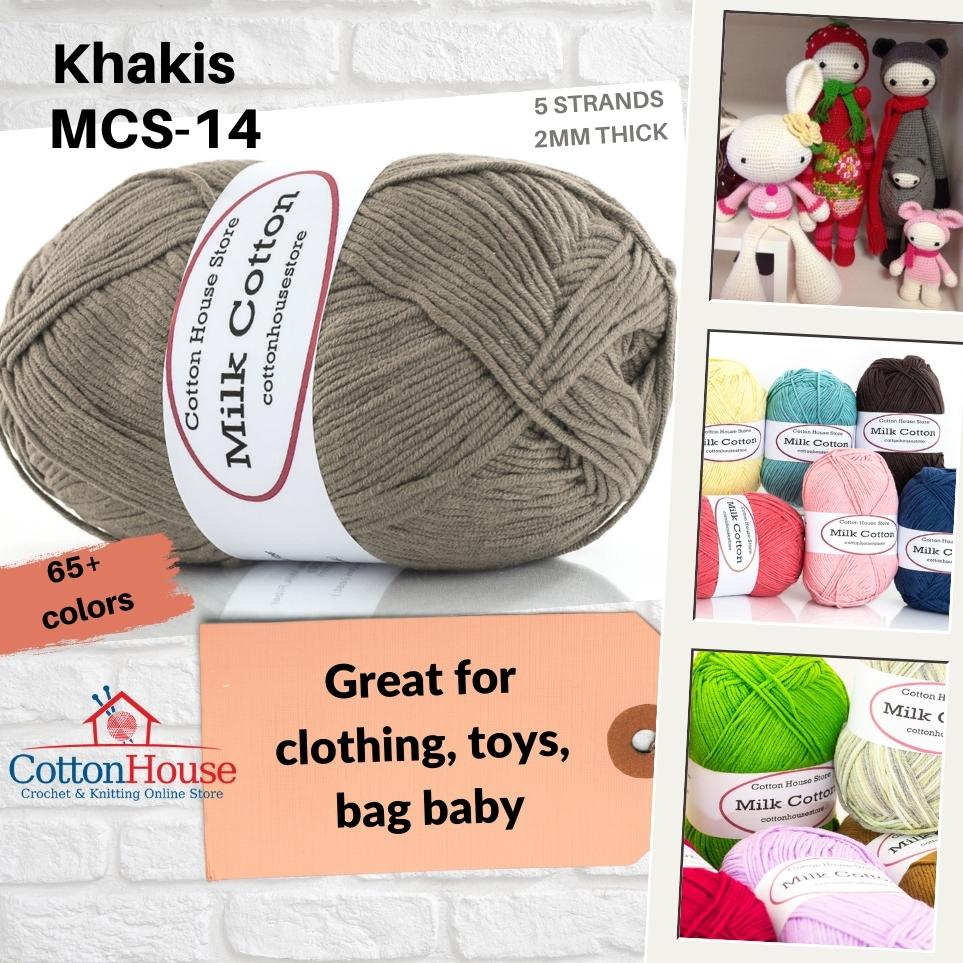 Milk Cotton Series 110-120g 5ply 2mm Amigurumi Baby Benang Kait Yarn Page01 MCS