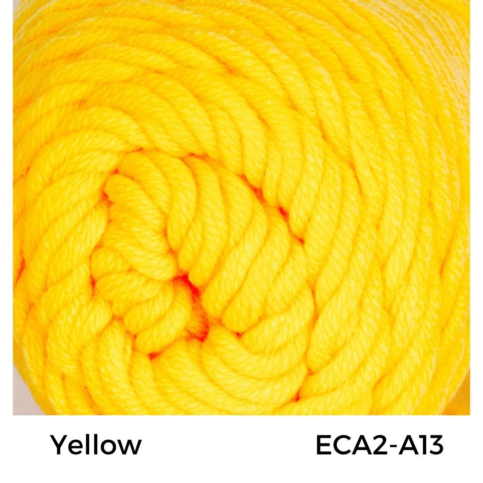 Economy Cotton 90-100g 7-8ply 4mm Tufting Benang Kait Yarn ECA2