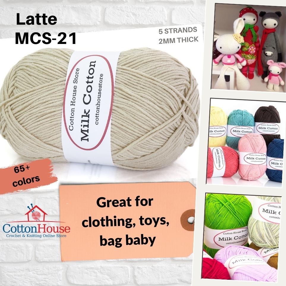 Milk Cotton Series 110-120g 5ply 2mm Amigurumi Baby Benang Kait Yarn Page01 MCS