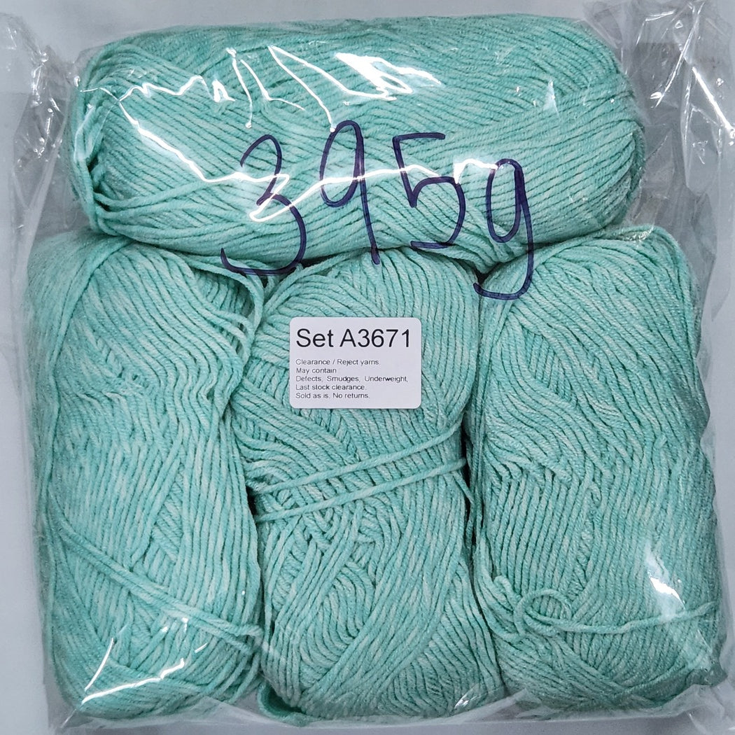 Soft Dream Cotton SDC Clearance / Reject yarns (4 balls per pack) Benang Kait