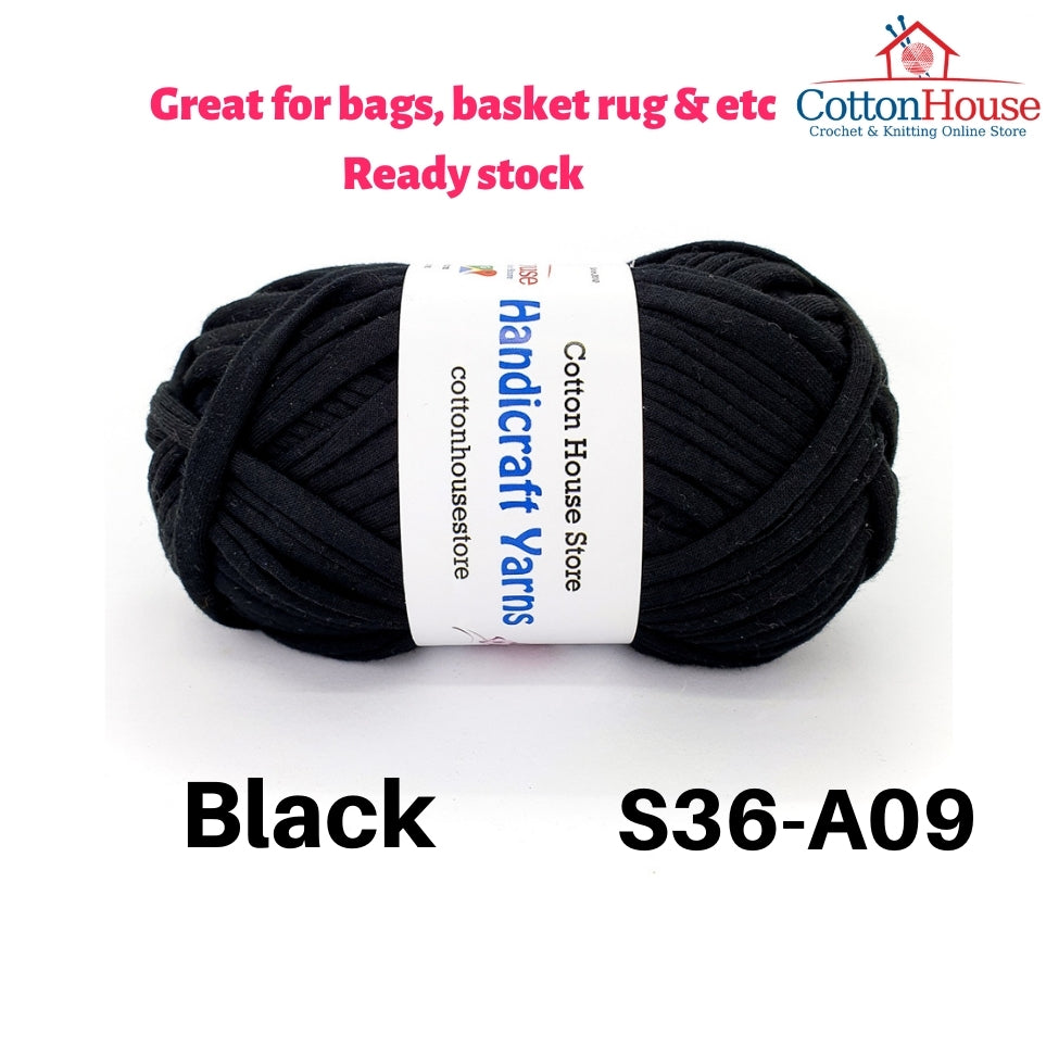 T-Shirt Yarn Polyester 90-100g Total Width 19mm Benang Kait Yarn Page02 TSP