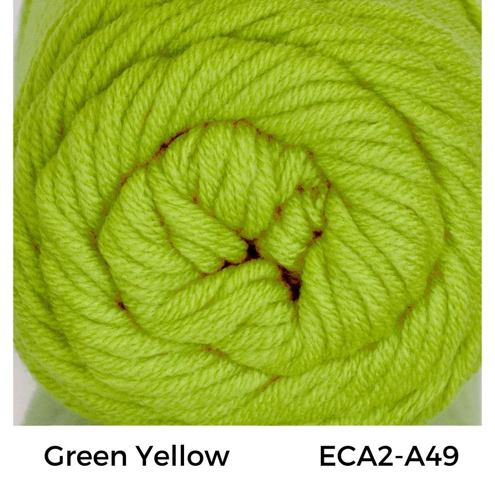 Economy Cotton 90-100g 7-8ply 4mm Tufting Benang Kait Yarn ECA2