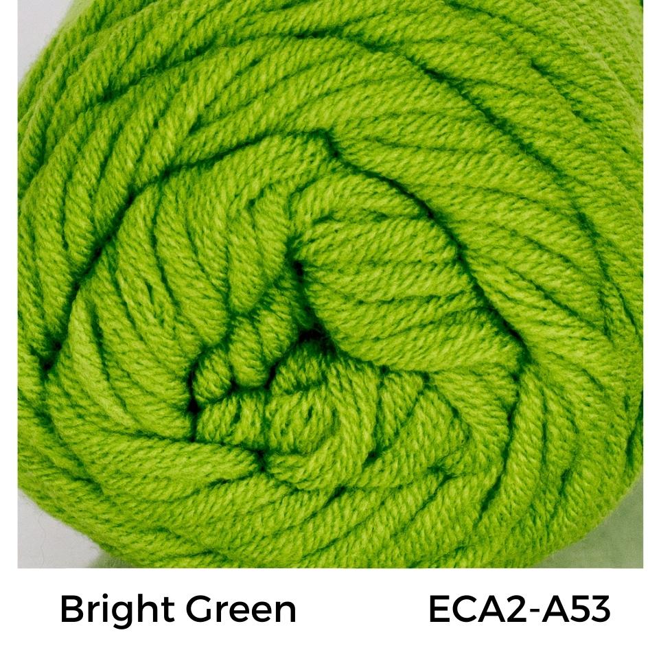 Economy Cotton 90-100g 7-8ply 4mm Tufting Benang Kait Yarn ECA2