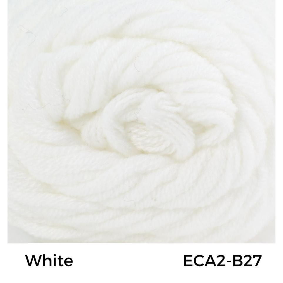 Economy Cotton 90-100g 7-8ply 4mm Tufting Benang Kait Yarn ECA2