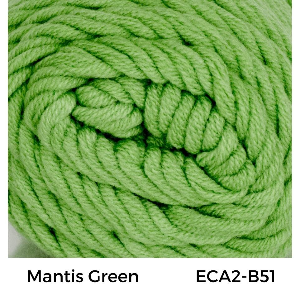 Economy Cotton 90-100g 7-8ply 4mm Tufting Benang Kait Yarn ECA2