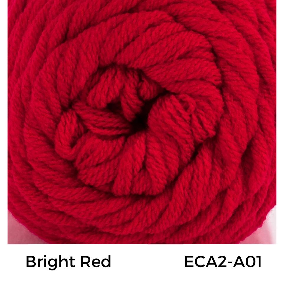 Economy Cotton 90-100g 7-8ply 4mm Tufting Benang Kait Yarn ECA2