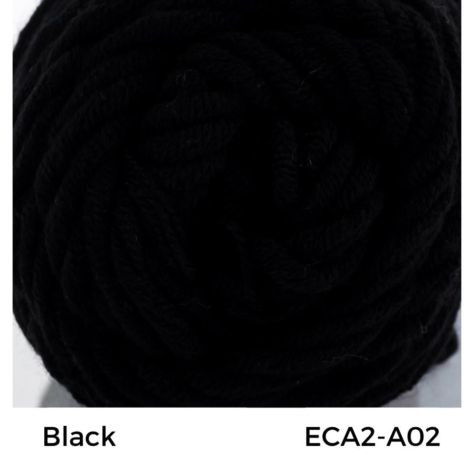 Economy Cotton 90-100g 7-8ply 4mm Tufting Benang Kait Yarn ECA2