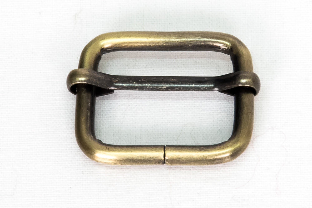 Adjustable Slide Buckle Metal Gold Silver Gunmetal Brass 2pcs DIY Bag Making Beg