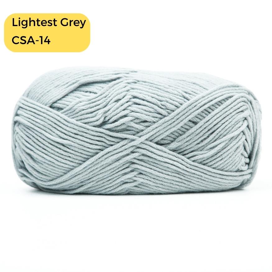 Cloud Soft Acrylic 100gm 6 ply 3mm Benang Kait Yarn CSA