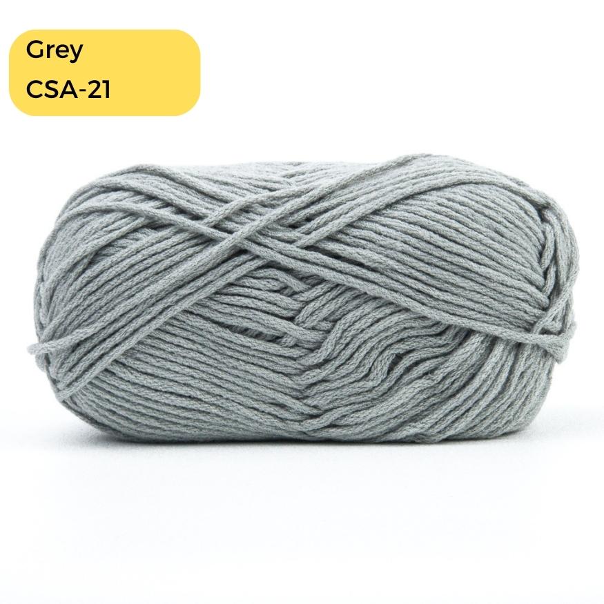 Cloud Soft Acrylic 100gm 6 ply 3mm Benang Kait Yarn CSA