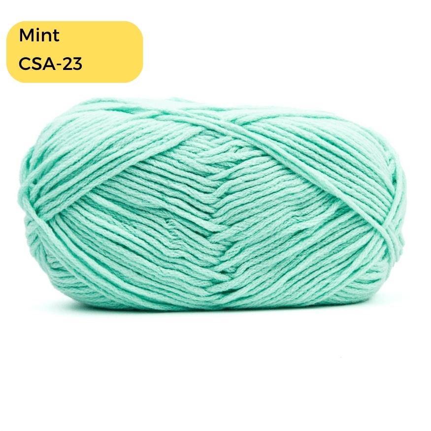 Cloud Soft Acrylic 100gm 6 ply 3mm Benang Kait Yarn CSA