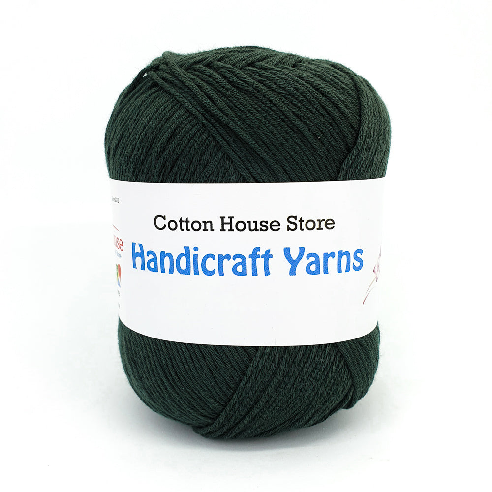 Pure Cotton 100% 1.0mm Halus Nipis 50gm Benang Kait Yarn PCN