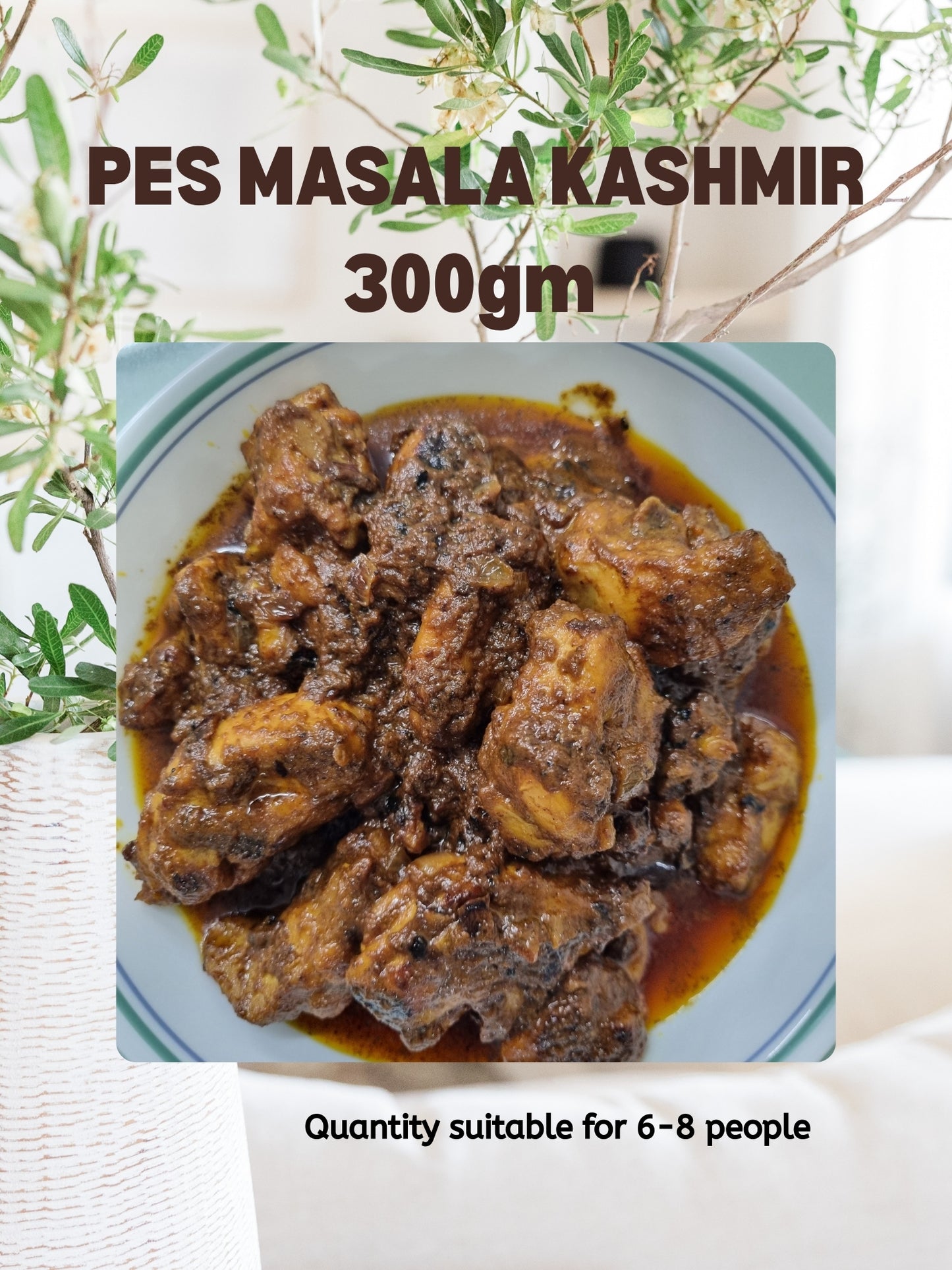 Pes Masakan 300g - Pelbagai Perasa (Masala Kashmir, Rendang & Mee Bandung) Muslim Halal Pek