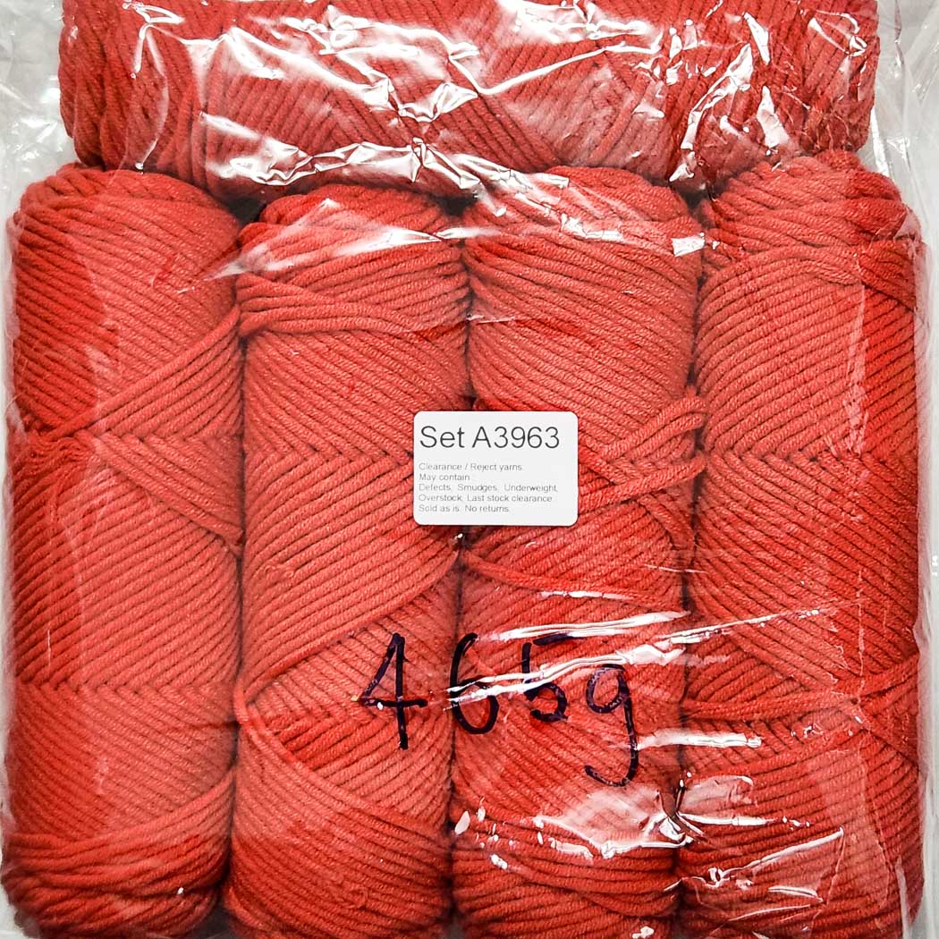Economy Cotton ECA2 Clearance / Reject yarns (5 balls per pack) Benang Kait