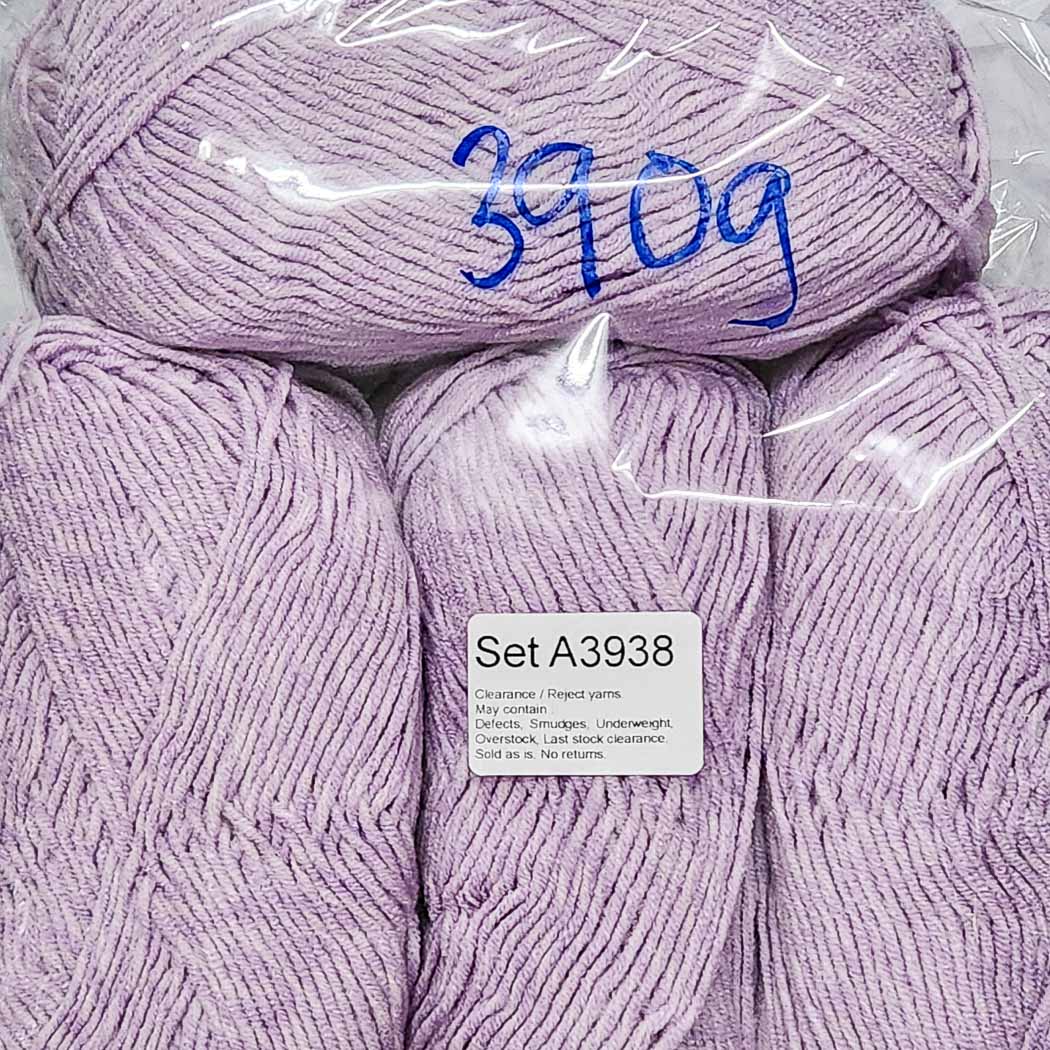 Soft Dream Cotton SDC Clearance / Reject yarns (4 balls per pack) Benang Kait