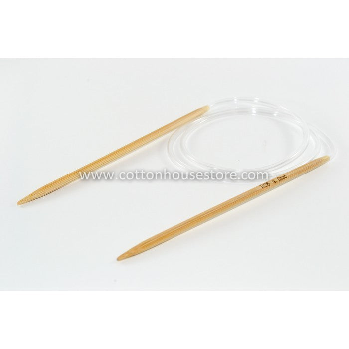 Bamboo CN 120cm Circular Knitting Needles Jarum Kait Single Size