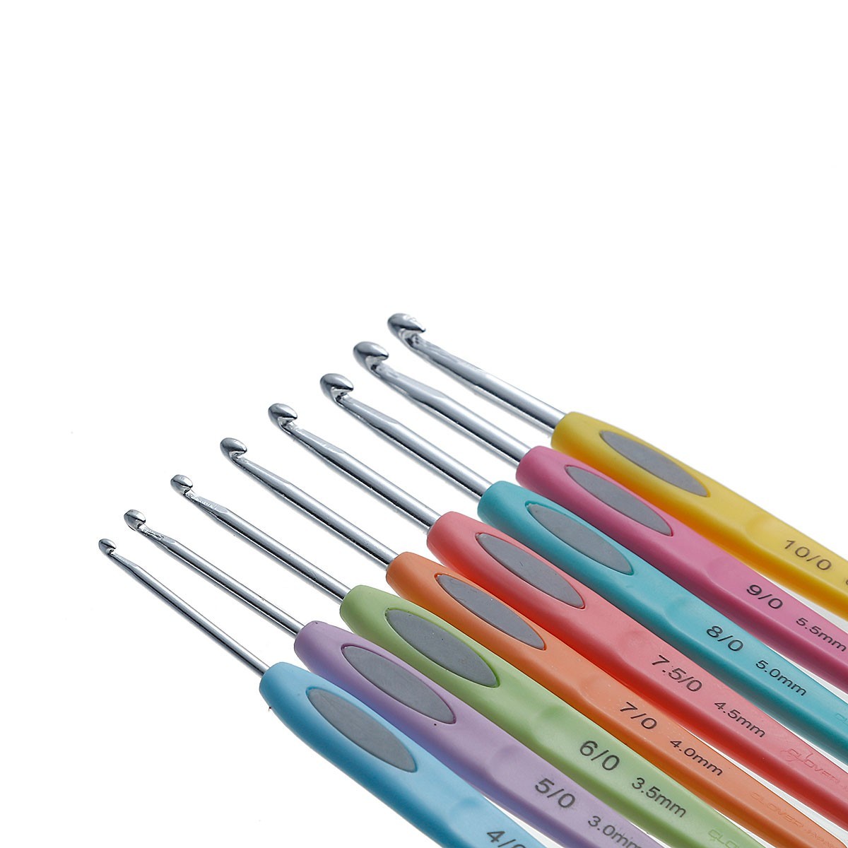 8 pcs Crochet Hook w/Handle Set