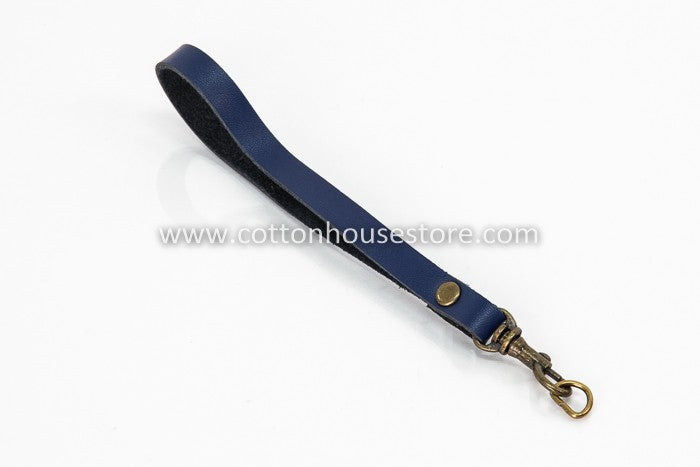 Leather Purse Handle Navy Blue 262 (1pc) DIY Bag Making Beg