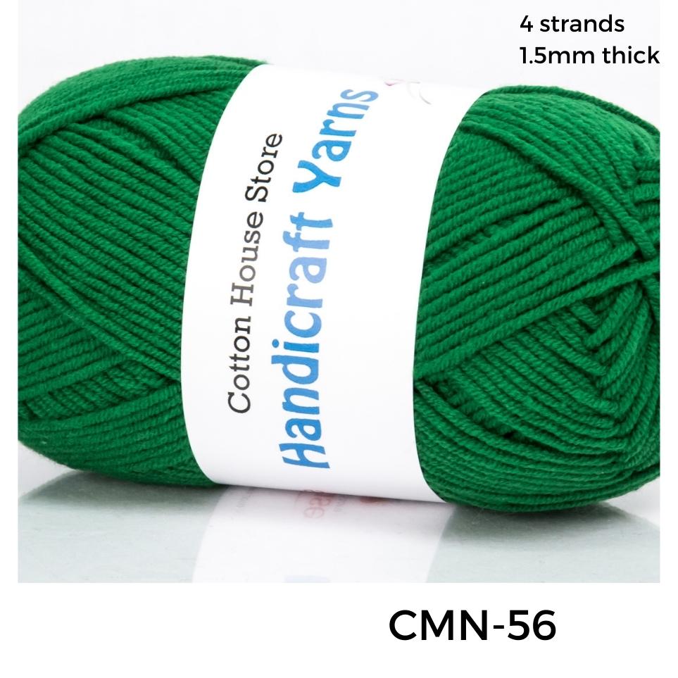 Cotton Mini 40-50g 4ply 1.5mm Milk Cotton Amigurumi Baby Benang Kait Yarn CMN