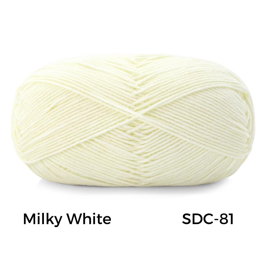 Soft Dream Cotton 100gm 2mm 5 ply Page02 Benang Kait Yarn SDC