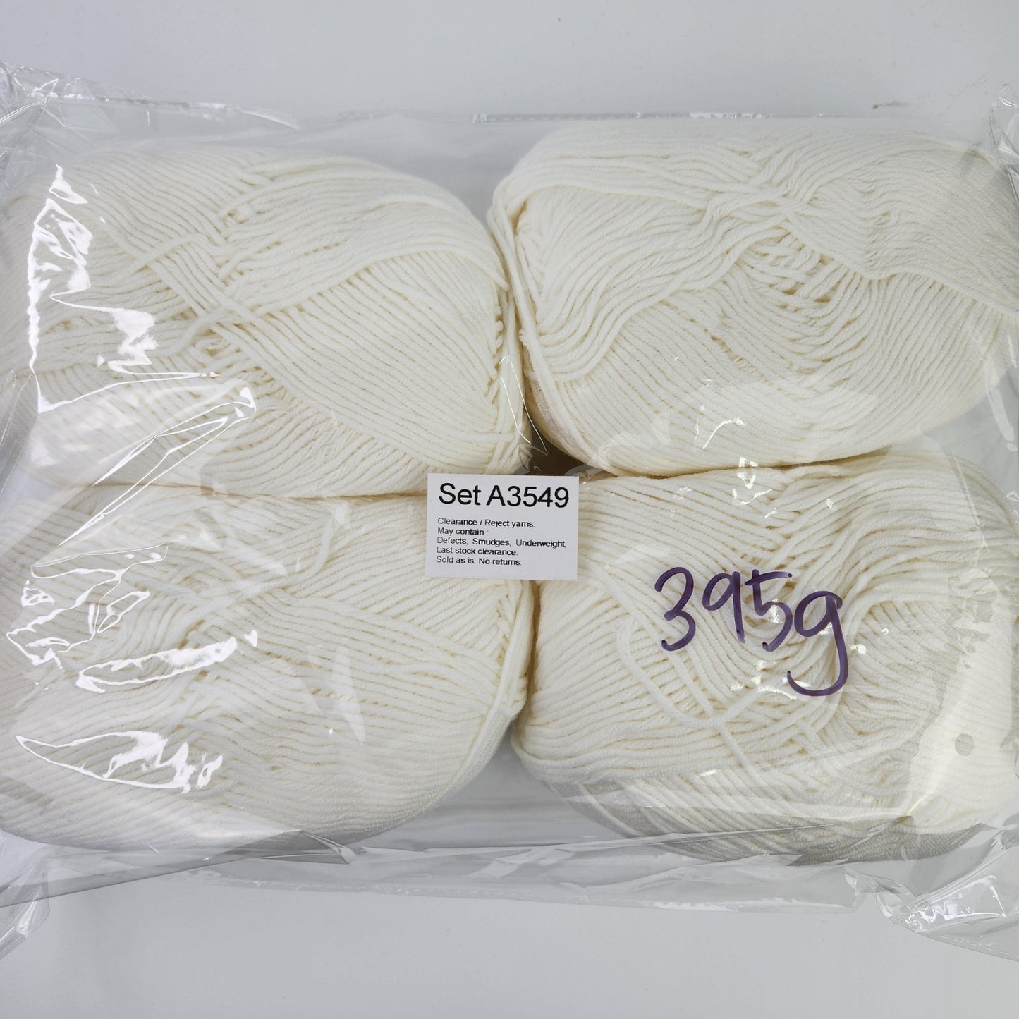 Soft Dream Cotton SDC Clearance / Reject yarns (4 balls per pack) Benang Kait