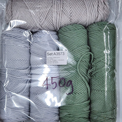 Economy Cotton ECA2 Clearance / Reject yarns (5 balls per pack) Benang Kait