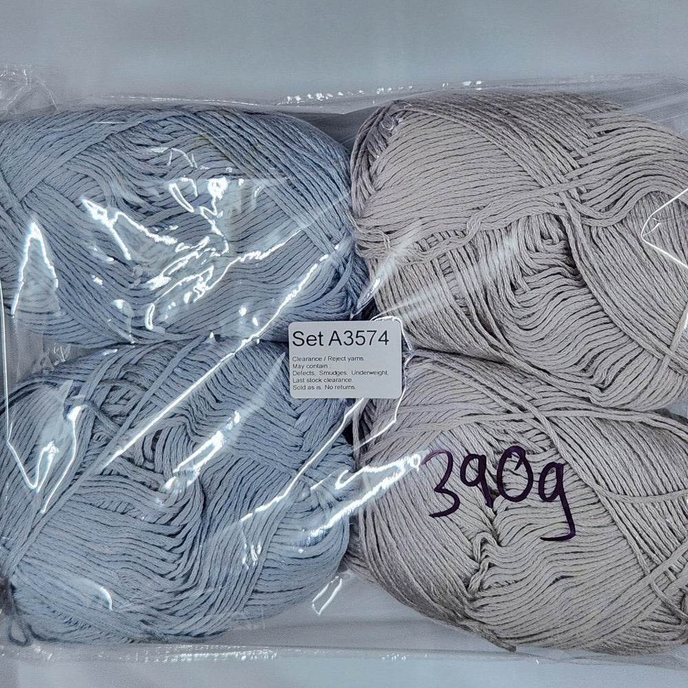 Soft Baby Acrylic SBC Clearance / Reject yarns (4 balls per pack) Benang Kait