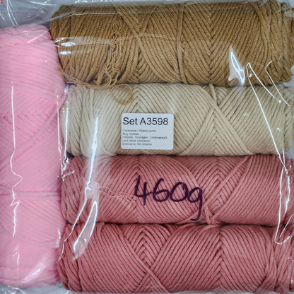 Economy Cotton ECA2 Clearance / Reject yarns (5 balls per pack) Benang Kait