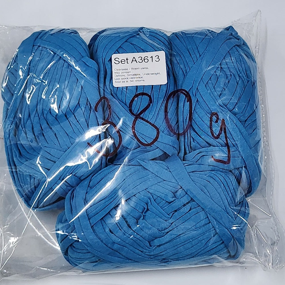 T-Shirt Yarn TSP Clearance / Reject yarns (4 balls per pack) Benang Kait