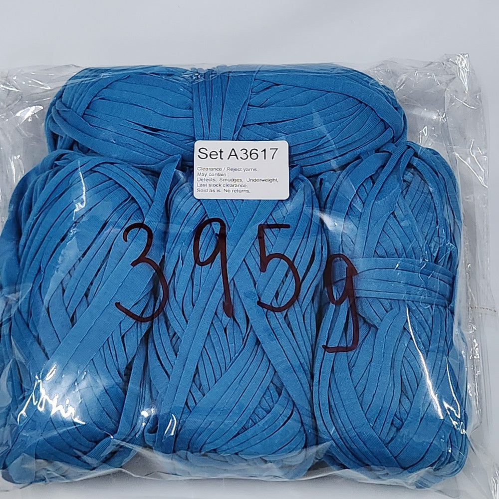 T-Shirt Yarn TSP Clearance / Reject yarns (4 balls per pack) Benang Kait