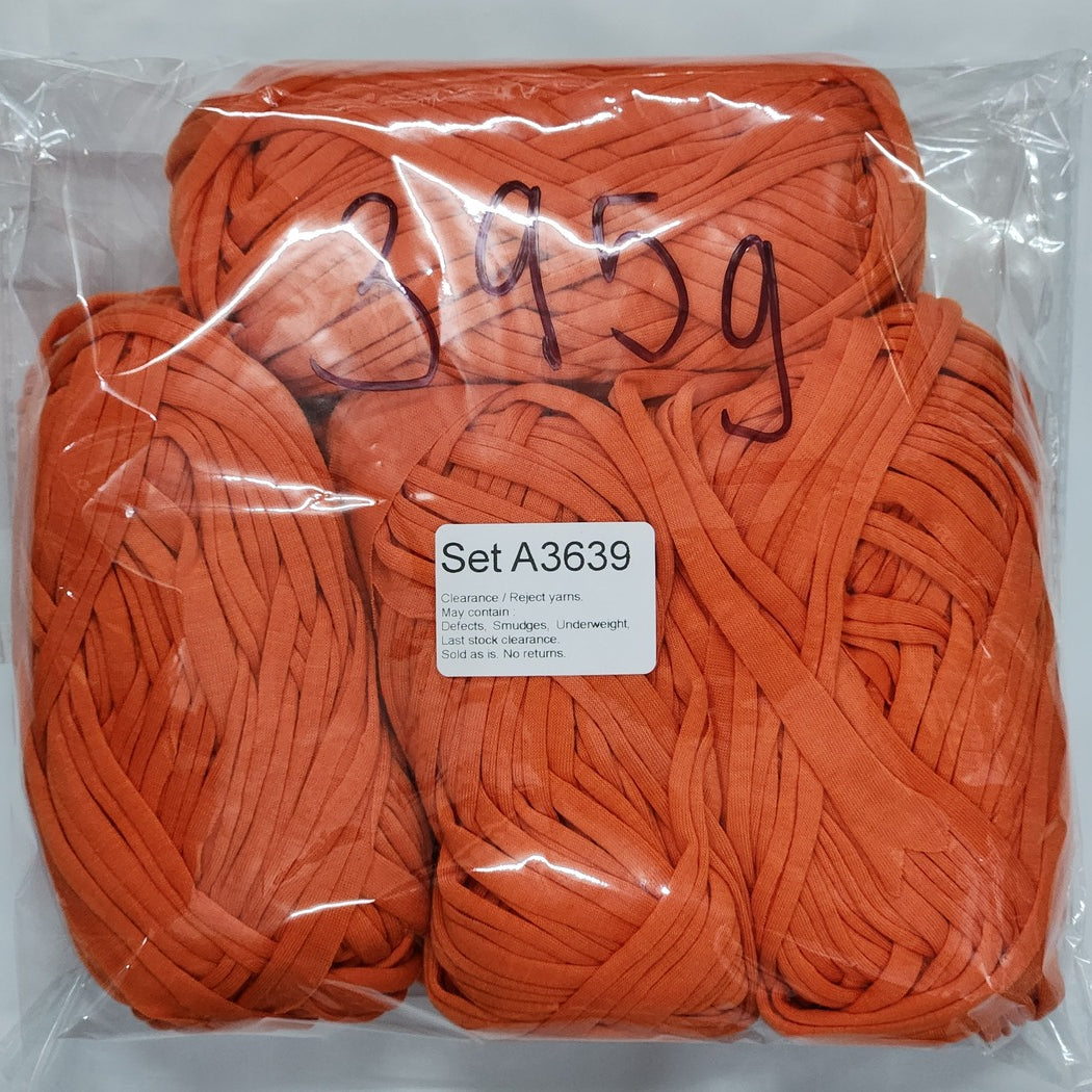 T-Shirt Yarn TSP Clearance / Reject yarns (4 balls per pack) Benang Kait