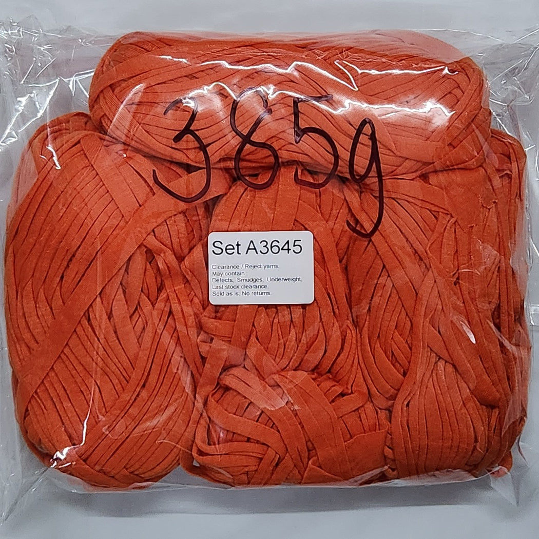 T-Shirt Yarn TSP Clearance / Reject yarns (4 balls per pack) Benang Kait