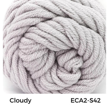 Economy Cotton 90-100g 7-8ply 4mm Tufting Benang Kait Yarn ECA2