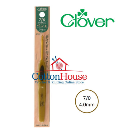 Clover Amure Soft Touch 0.6mm to 15.0mm Crochet Hook Single Size Lace Jumbo Original Japan Jarum Kait