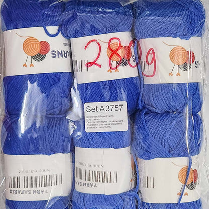 Milk Cotton MC Clearance / Reject Assorted Mixed Yarns (6 balls per pack) Benang Kait Page02