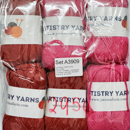 Milk Cotton MC Clearance / Reject Assorted Mixed Yarns (6 balls per pack) Benang Kait Page03