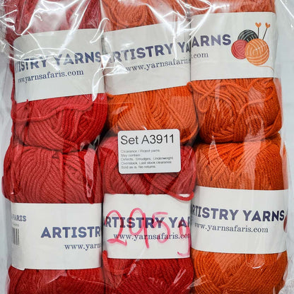 Milk Cotton MC Clearance / Reject Assorted Mixed Yarns (6 balls per pack) Benang Kait Page03