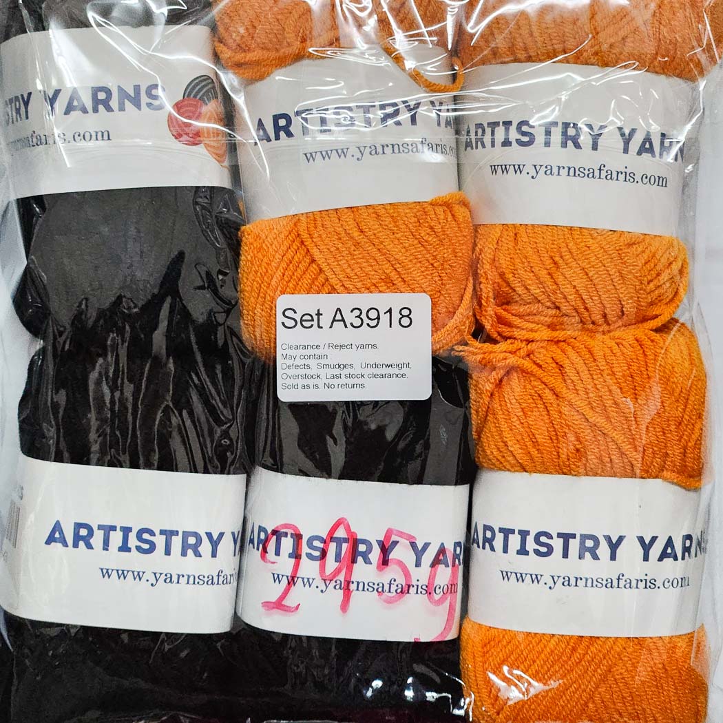 Milk Cotton MC Clearance / Reject Assorted Mixed Yarns (6 balls per pack) Benang Kait Page03