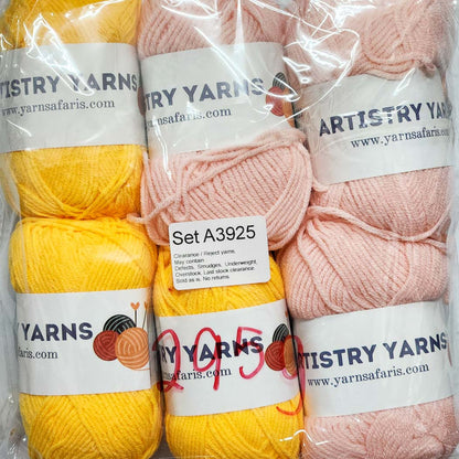 Milk Cotton MC Clearance / Reject Assorted Mixed Yarns (6 balls per pack) Benang Kait Page03