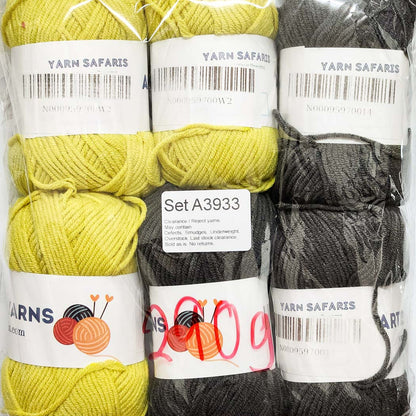 Milk Cotton MC Clearance / Reject Assorted Mixed Yarns (6 balls per pack) Benang Kait Page03