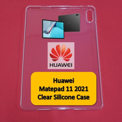 Huawei MatePad 11 10.95" 2021 Clear Silicone Case Casing Cover Tablet TPU